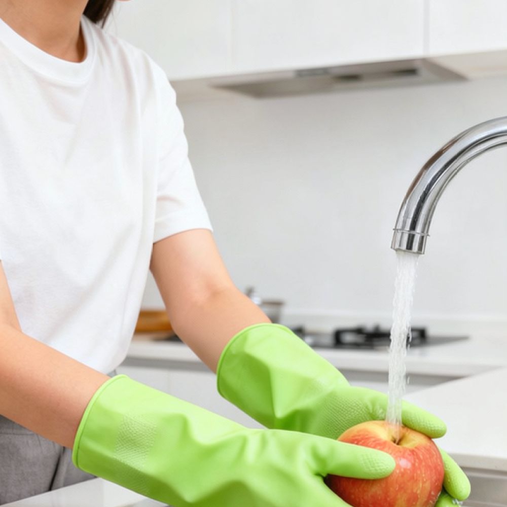 Durable Nitrile Kitchen Gloves - Dish Glove Rubber review and price