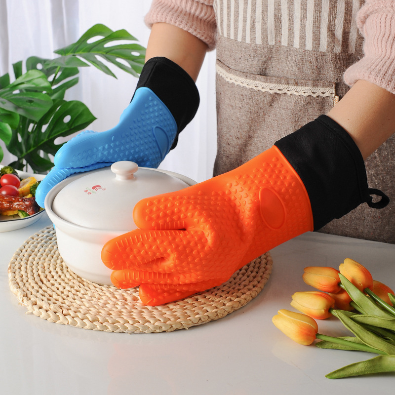 1/2Pcs Anti-Scald Silicone Ove - Oven Mitt Silicone review and price