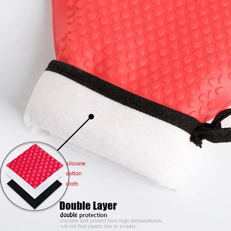 1/2Pcs Anti-Scald Silicone Ove - Oven Mitt Silicone review and price